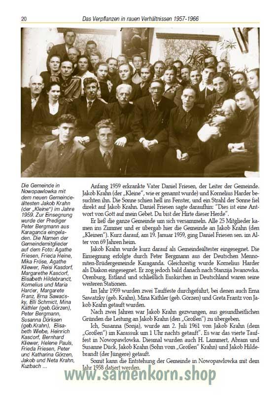 Wunderbar geführt. 50 Jahre der Gemeinde Nowopawlowka / Buch