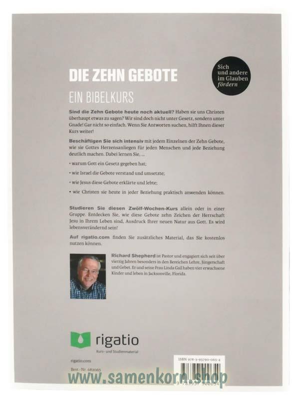 Die Zehn Gebote - Kurs / Buch