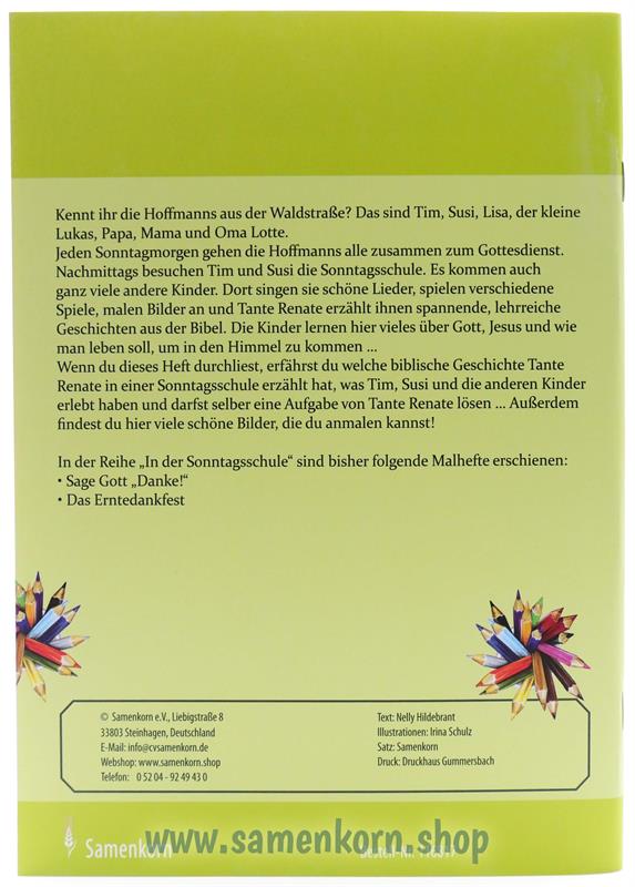 Malheft: Das Erntedankfest