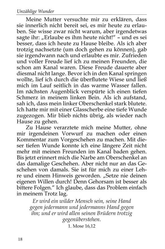 Unzählige Wunder / Buch