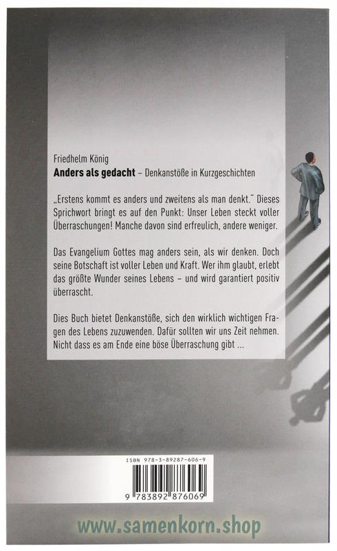 Anders als gedacht / Denkanstösse in Kurzgeschichten/ Buch