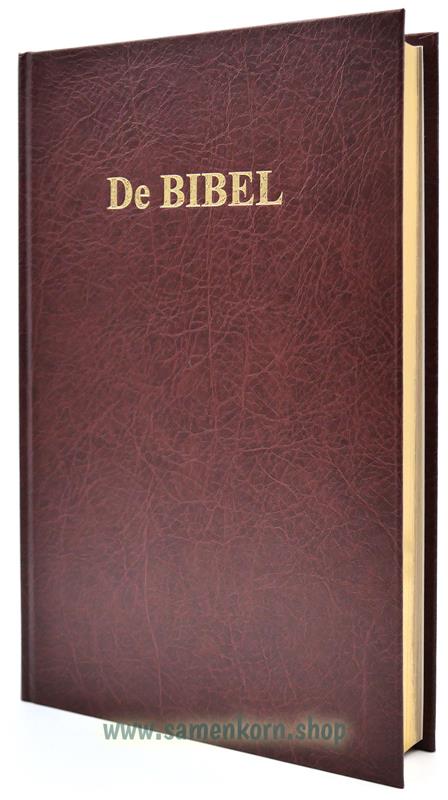 De Bibel in Plattdeutsch / Hardcover, braun mit Goldschnitt / Buch
