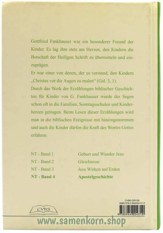 Das Erzählbuch biblischer Geschichten für Kinder / NT 4 / Buch