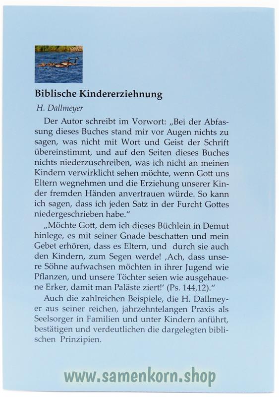 Biblische Kindererziehung / Buch