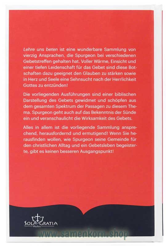 Lehre uns beten / Buch