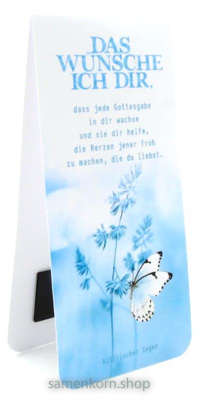 Magnetlesezeichen "Das wünsch ich dir"