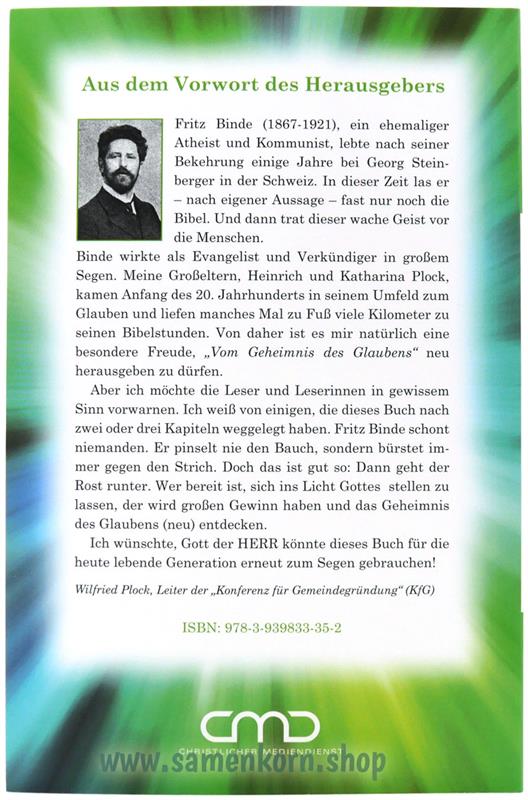 Vom Geheimnis des Glaubens / Buch