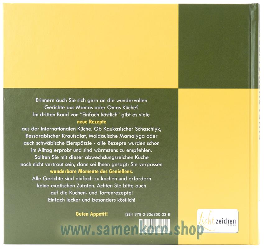 Einfach köstlich, Band 3 / Buch