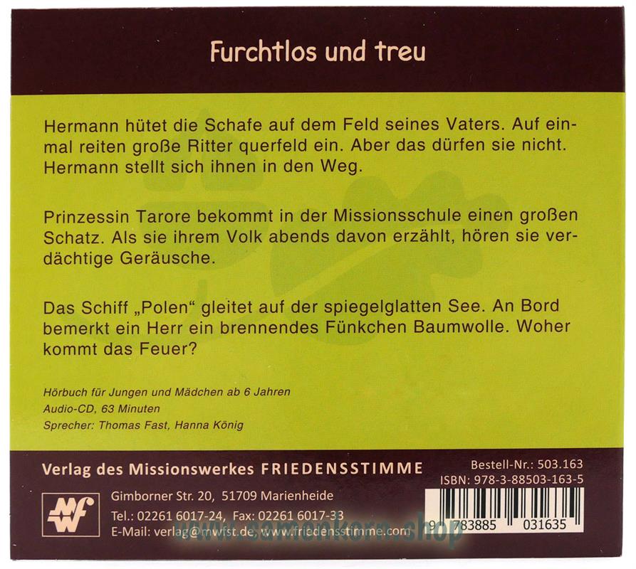 Furchtlos und treu / CD- Hörbuch