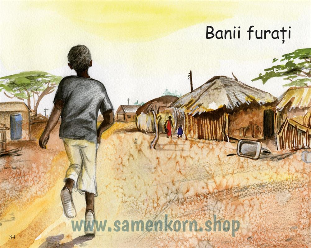 Banii furati (Das gestohlene Geld), rumänisch / Heft