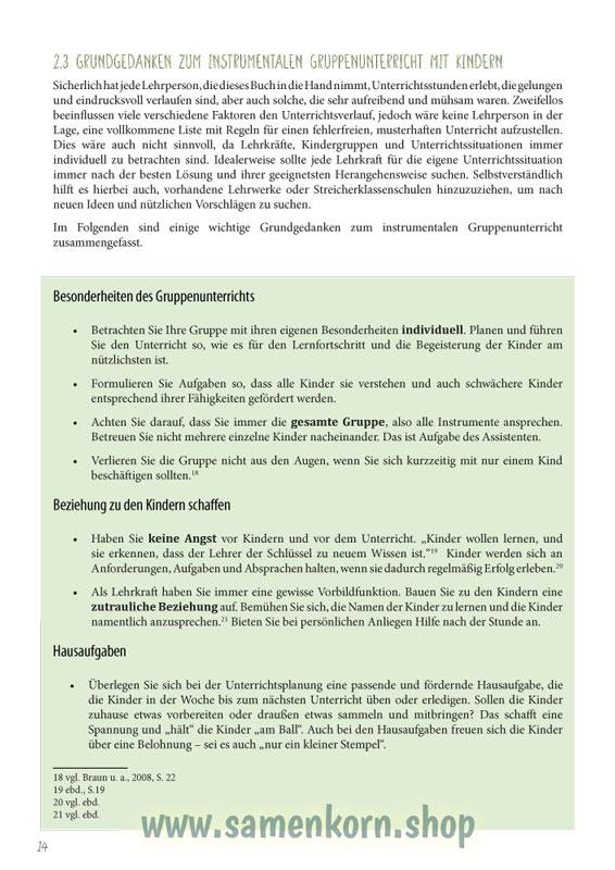 Gemeinsam lernen - Gemeinsam musizieren, Leiterheft