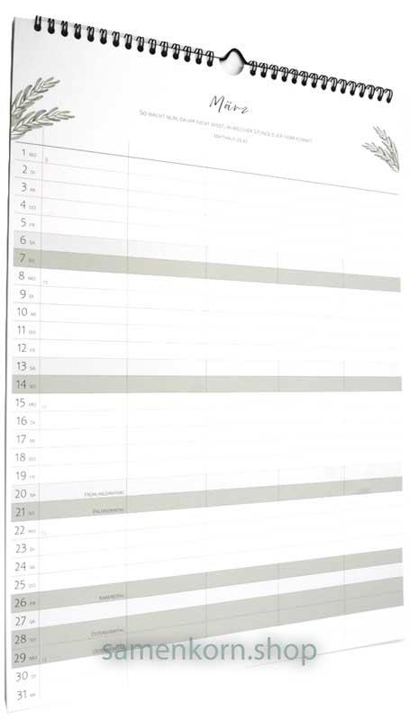 Familienkalender 2027