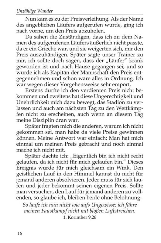 Unzählige Wunder / Buch