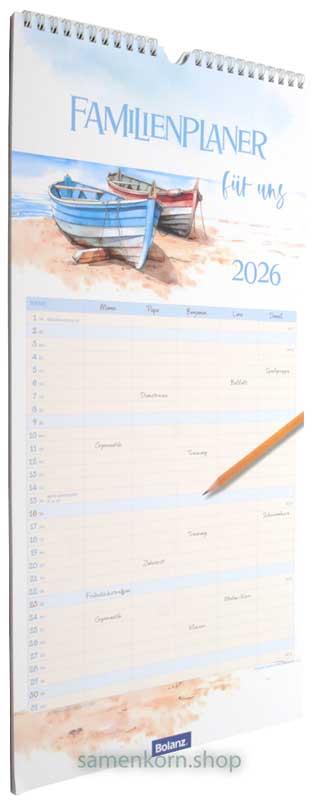 Familienplaner für uns 2026