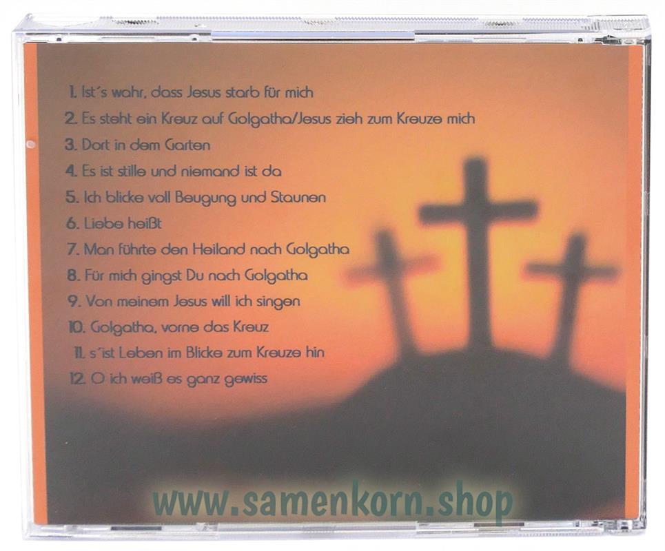 Jesus starb für mich (Gitarrenklänge) / CD