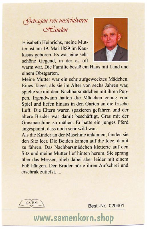 Getragen von unsichtbaren Händen / Buch