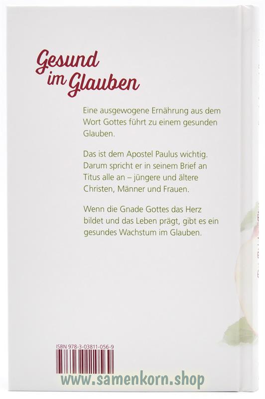 Gesund im Glauben / Buch