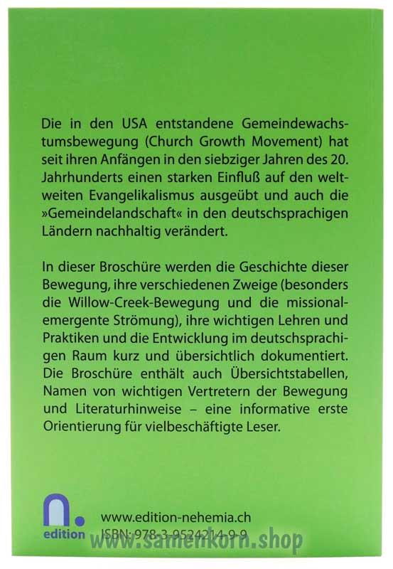Gemeinde- Wachstumsbewegung / Überblick und Durchblick / Buch
