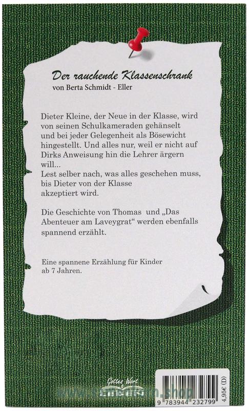 Der rauchende Klassenschrank / Buch