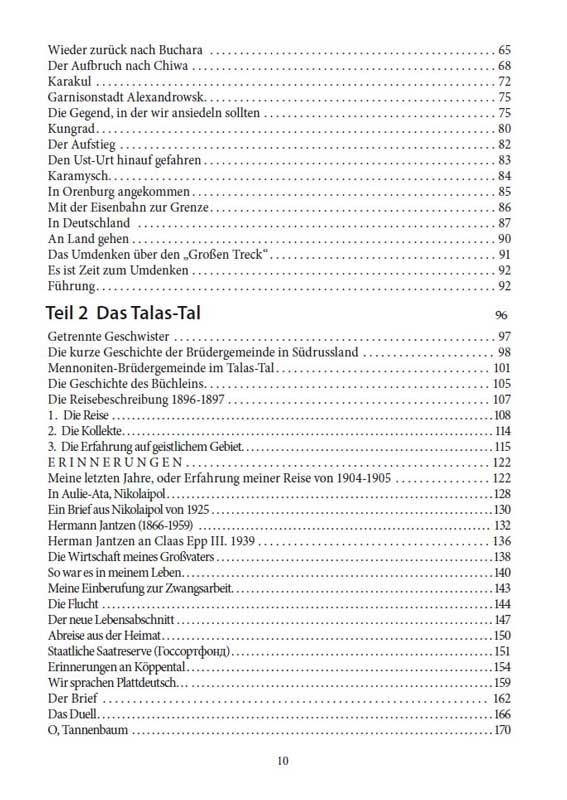 Mennoniten in Mittelasien / Buch