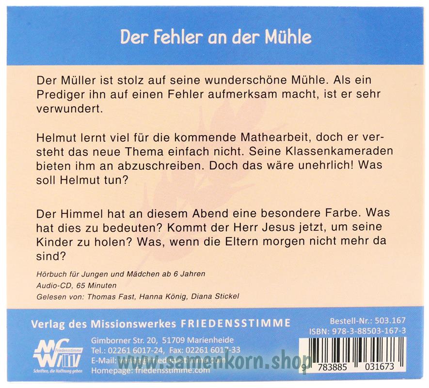 Der Fehler an der Mühle / CD-Hörbuch