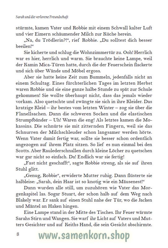 Sarah und die verlorene Freundschaft / Buch
