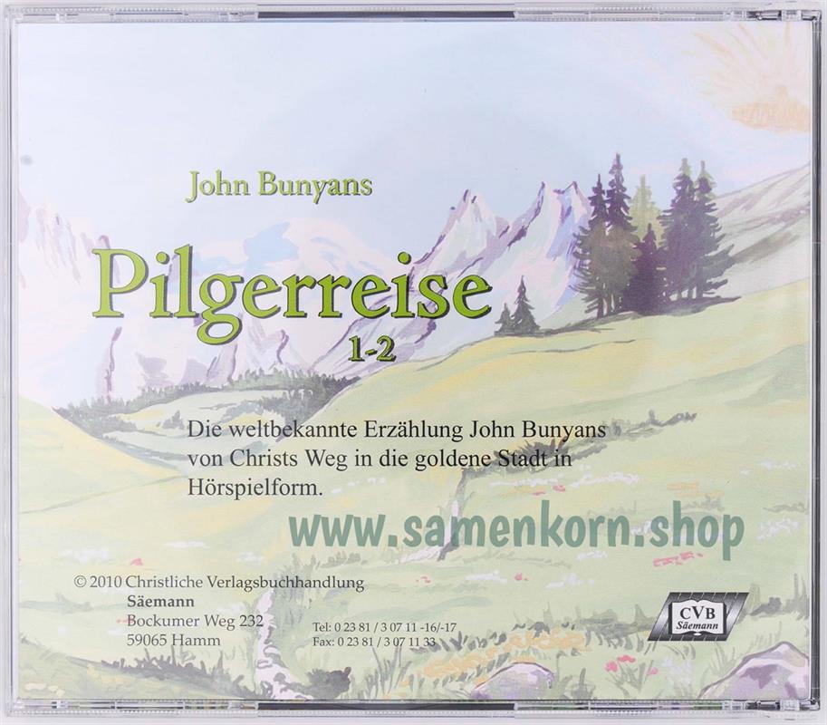 John Bunyans Pilgerreise  / Teil 1-4 / CD- Hörspiel