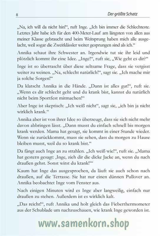 Der größte Schatz / Buch
