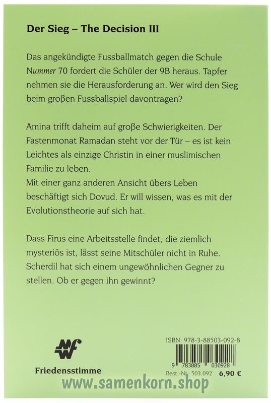 Der Sieg. The Decision III / Buch