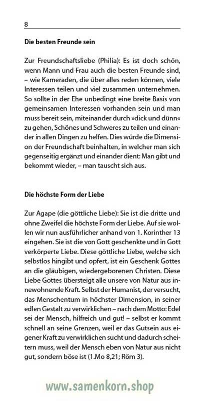 Wahre Liebe, Band 18  Reihe Orientierung / Heft