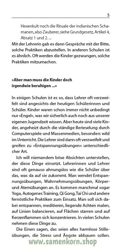Lass dich nicht hypnotisieren! Band 22  Reihe Orientierung / Heft