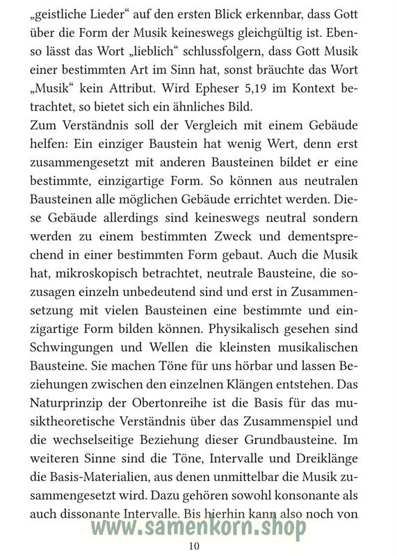 Moderne christliche Musik erkennen / Buch