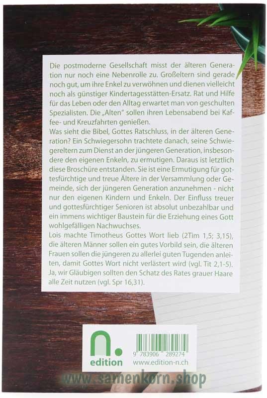 Den geliebten Großeltern meiner Kinder / Heft