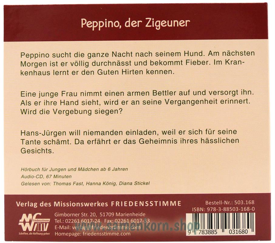 Peppino, der Zigeuner / CD-Hörbuch
