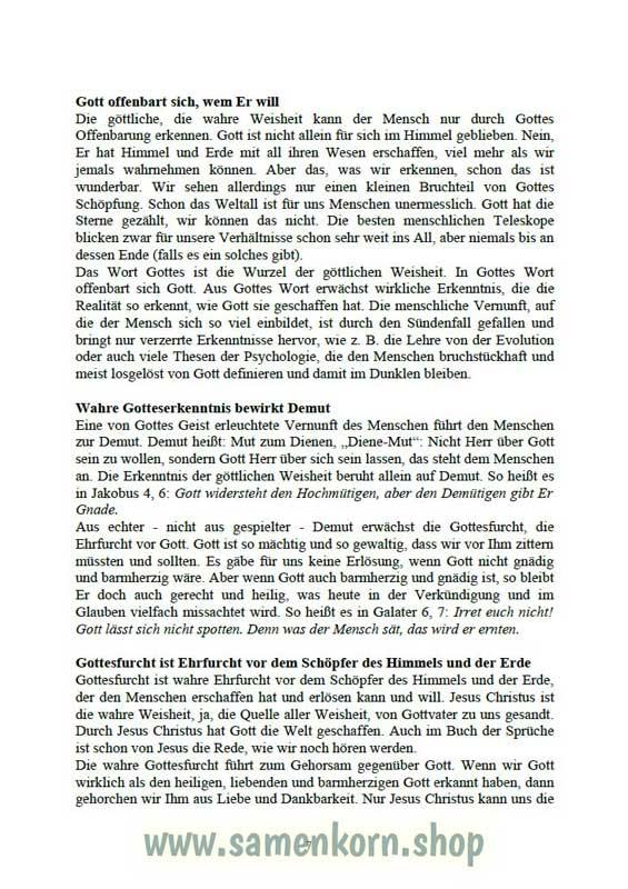Sprüche der Weisheit - Auslegung/Buch - L. Gassmann