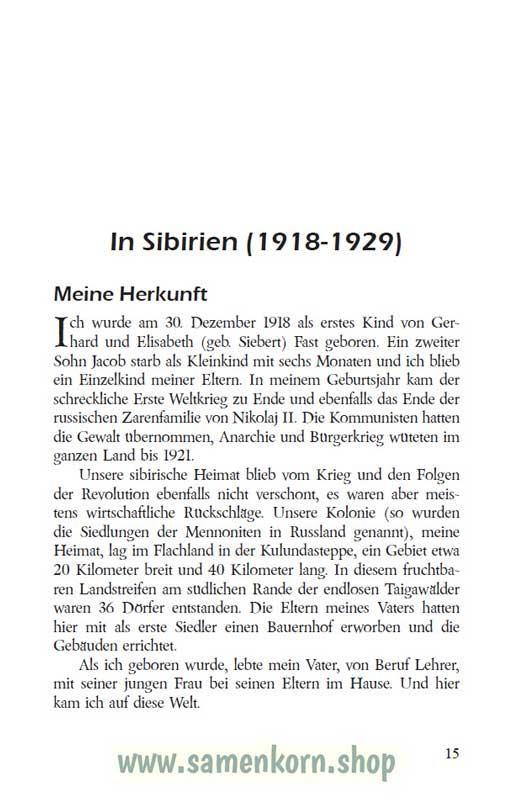 Von Sibirien nach Kanada / Buch