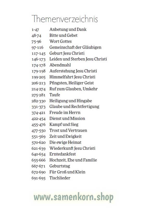 Singt von Jesus! / Gemeinde-Gesangbuch (Großdruck)/Liederbuch