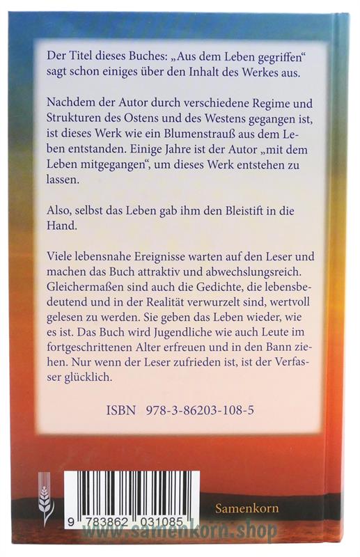 Aus dem Leben gegriffen / Gedichte / Buch