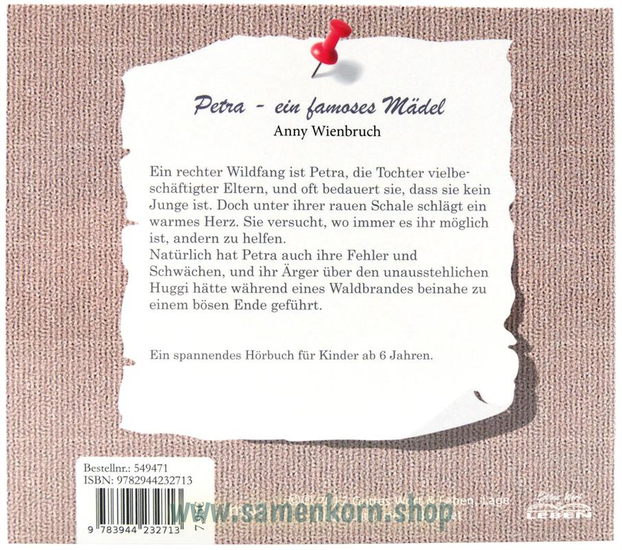 Petra - ein famoses Mädel / MP3-Hörbuch
