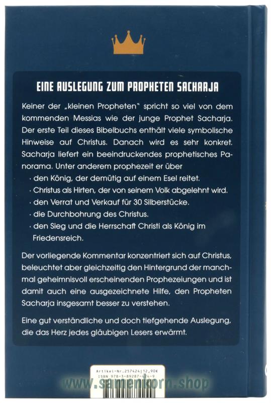 Siehe, dein König kommt / Buch