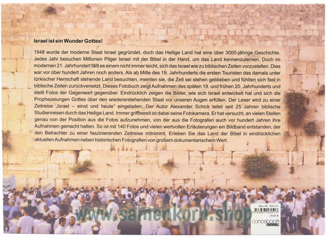 Israel - einst und heute / Buch