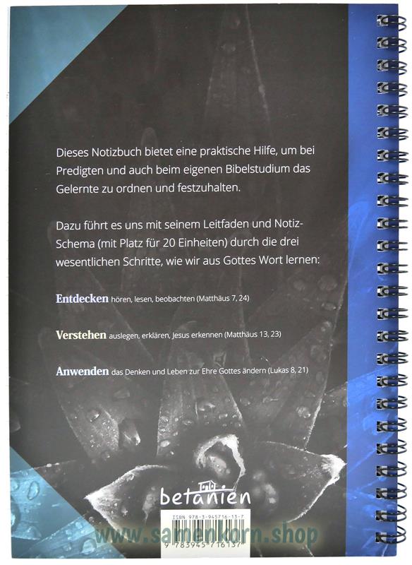 Bibelnotizen mit System / Heft