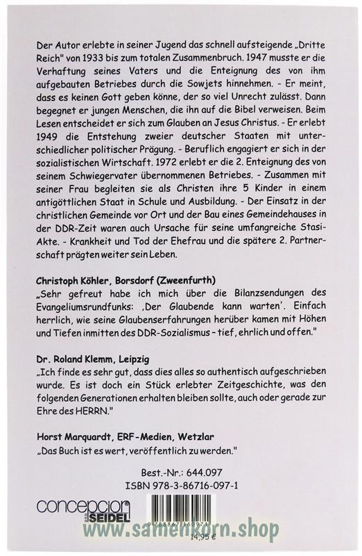 Der Glaubende ...kann warten / Buch