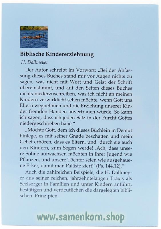 Biblische Kindererziehung / Buch