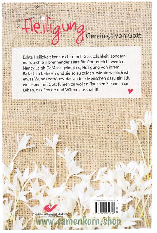 Heiligung / Buch