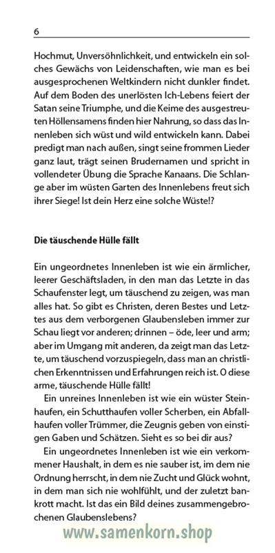 Heiligung, Band 23  Reihe Orientierung / Heft