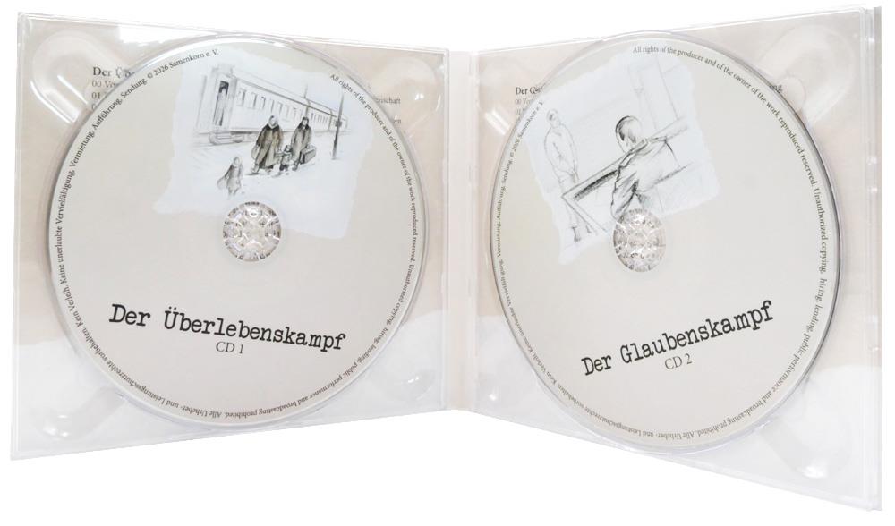 Der Überlebenskampf & Der Glaubenskampf / MP3 Hörbuch