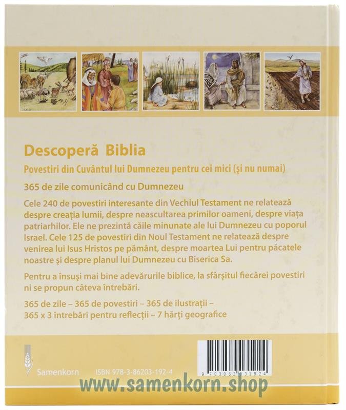 Descopera Biblia / Kinderbibel rumänisch