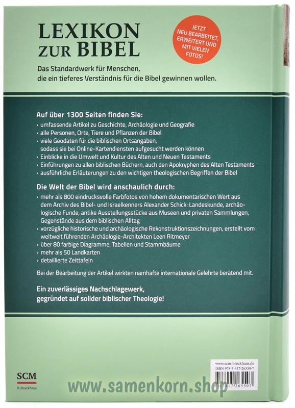Lexikon zur Bibel  / Buch