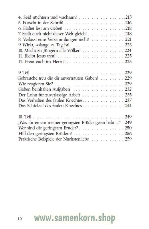 Die Endzeitrede Jesu Christi / Buch